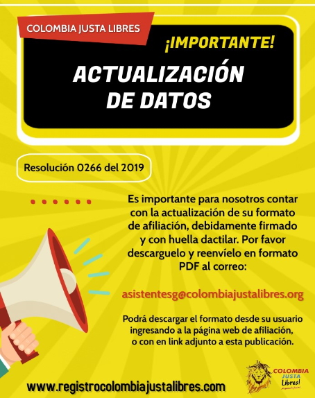 ACTUALIZACIÓN DE DATOS