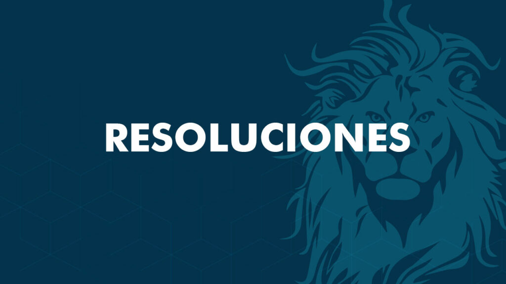 Resoluciones CJL